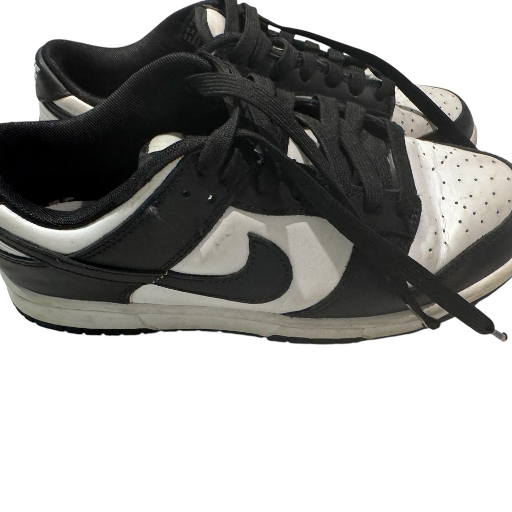 Nike Dunk Low “Panda” Black White Sneakers. Size M 7.5
